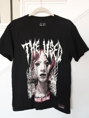 The Used Self Titled 25 Year Anniversary Band Tee Shirt Black Medium Emo Goth
